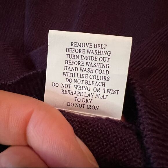 NWT! NY collection purple knit dress. Size medium - Picture 5 of 11